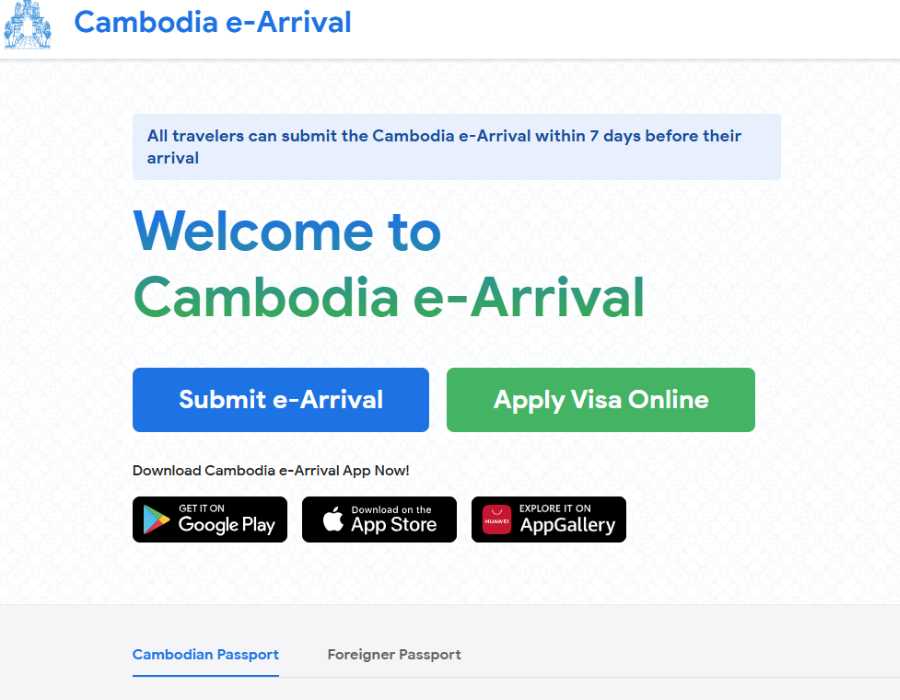 Thủ tục nhập cảnh Campuchia cho người Việt Nam