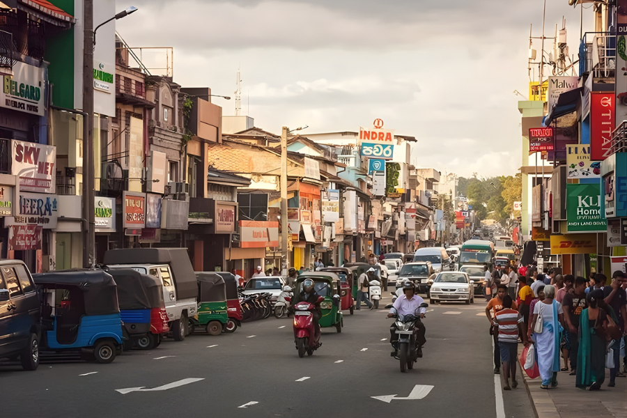 Mạng lưới giao thông đi lại ở Sri Lanka đa dạng