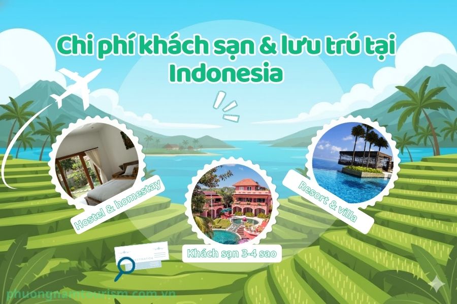 Chi phí khách sạn & lưu trú tại Indonesia