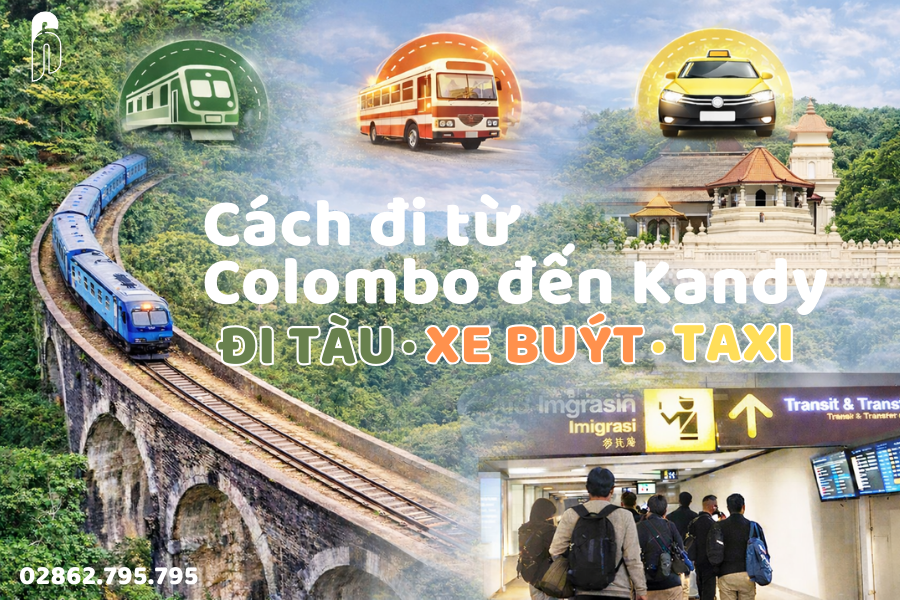 Cách đi từ Colombo đến Kandy