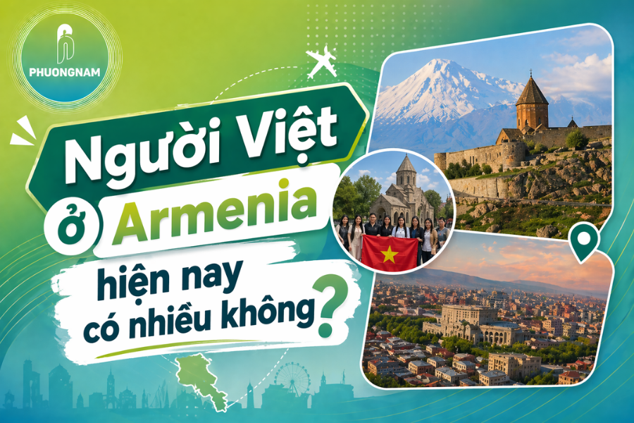 Người Việt ở Armenia hiện nay có nhiều không