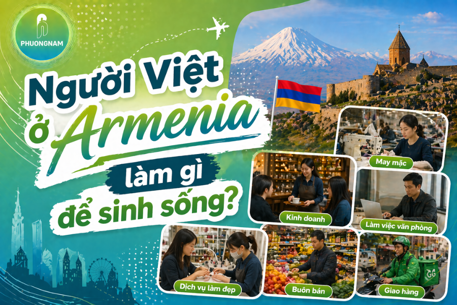 Người Việt ở Armenia làm gì để sinh sống
