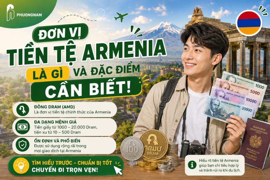 Đơn vị tiền tệ Armenia là gì và đặc điểm cần biết!